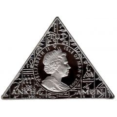 1 Crown - Elizabeth II Tutankhamun - Anointing of the Pharaoh, Silver proof