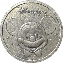 Jeton touristique - Monnaie de Paris - Disneyland - Mickey