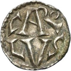 Denier - Charlemagne Verdun mint, VRDN
