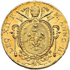 2 Zecchini - Leo XII