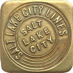 Childs Fare - Salt Lake City Lines Salt Lake City, Utah