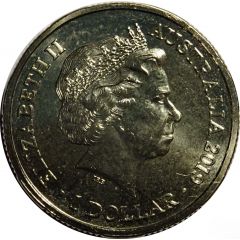 1 Dollar - Elizabeth II 4th Portrait - The Great Air Race - Vickers Vimy
