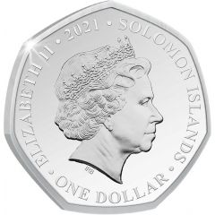 1 Dollar - Elizabeth II Tyrannosaurus Rex