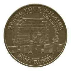 Jeton touristique - Monnaie de Paris - Grand Four Solaire - Font-Romeu - Héliodyssée