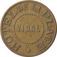 Token - Hotel de la Plage Vidal