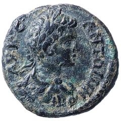 Æ18 - Caracalla ΟVΛΠΙΑC ΠΑVΤΑΛΙ