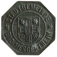 50 Pfennig - Bad Mergentheim