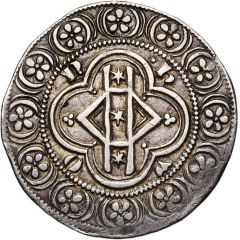 Groat `Tournois` or `Old Groat` - John II of Avesnes