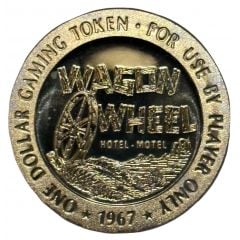 1 Dollar - Wagon Wheel Hotel Motel Wells, Nevada