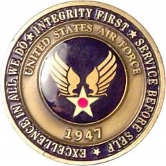 Challenge Coin - Airman 3rd Version
