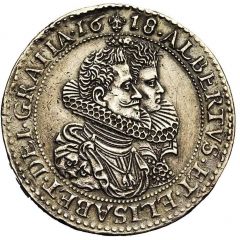 1/2 Ducaton - Albert and Isabella