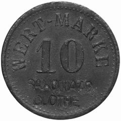 10 Pfennig - Glöthe Saxonia AG