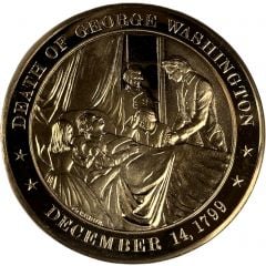 Medal - History of the United States Death of George Washington