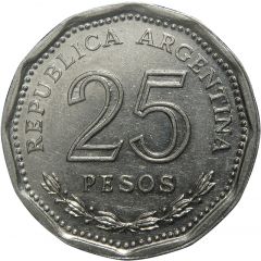 25 Pesos Faustino Sarmiento
