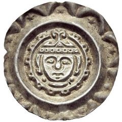 Denier Bracteate - Otto IV and Frederick II Donauworth mint