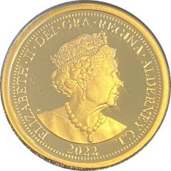1 Pound - Elizabeth II Remembrance Day, Gold Proof