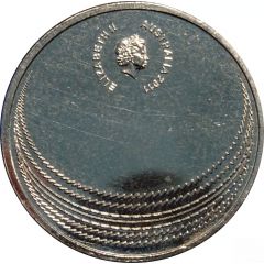 20 Cents - Elizabeth II 4th Portrait - The Ashes