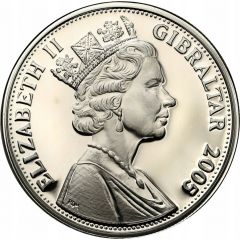 5 Pounds - Elizabeth II Order of the Garter