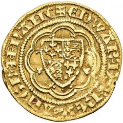 1/4 Noble - Edward III Pre-treaty period, class B