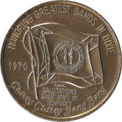 Mardi Gras Token - Krewe of Mid-City New Orleans, Louisiana