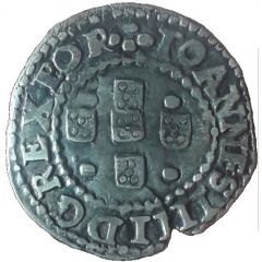 1/2 Tostão - João IV Without date, Evora
