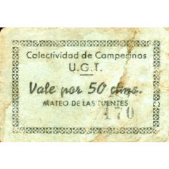 50 Céntimos Mateo de las Fuentes