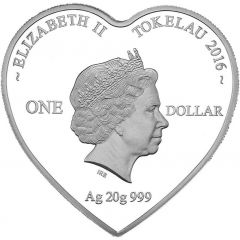 1 Dollar - Elizabeth II Con Amore