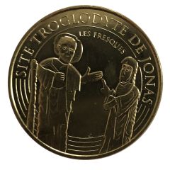 Monnaie de Paris Tourist Token - Site troglodyte de Jonas Les fresques