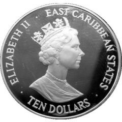 10 Dollars - Elizabeth II Coronation Anniversary