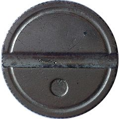 Game Token with 1 groove