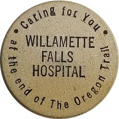 Wooden Nickel - Willamette Falls Hospital