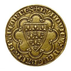 Gold Ecu - Louis IX