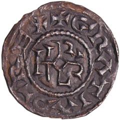 Denier - Charles II / Charles III Quentovic mint