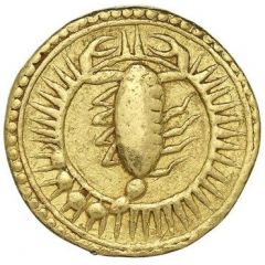 1 Mohur - Jahangir Scorpio - Agra mint