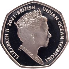 50 Pence - Elizabeth II Father Christmas, Silver