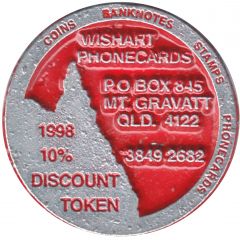 Token - Wishart Phonecards Business Token