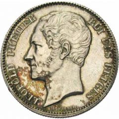 2 1/2 Francs - Léopold I large head