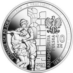 10 Zlotys 30th Anniversary of the Reactivation of Caritas Poland