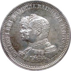 200 Réis - Carlos I Discovery of India