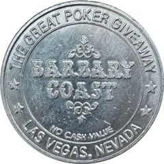 Poker Giveaway - Barbary Coast Hotel Casino Las Vegas, Nevada