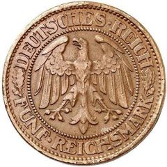 5 Reichsmark Pattern