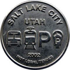 Transit / Parking Token - Downtown SLC Salt Lake City, Utah