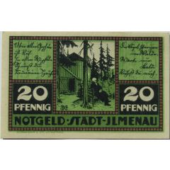 20 Pfennig green issue