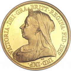 5 Pounds - Victoria 3rd portrait