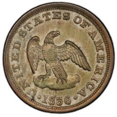 2 Cents `1836` Pattern, billon