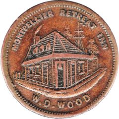 1 Penny - W.D. Wood Hobart, Tasmania