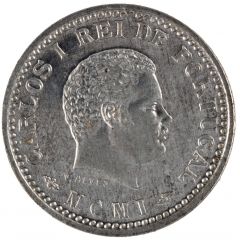 1/8 Tanga - Carlos I Pattern, Lisboa mint