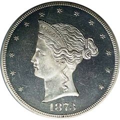 1 Dollar `1873 Trade Dollar` Pattern