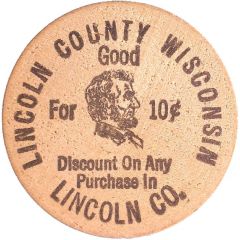 10 Cents - Lincoln County, Wisconsin