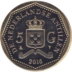 5 Gulden - Willem-Alexander Maduro and Curiel`s Bank